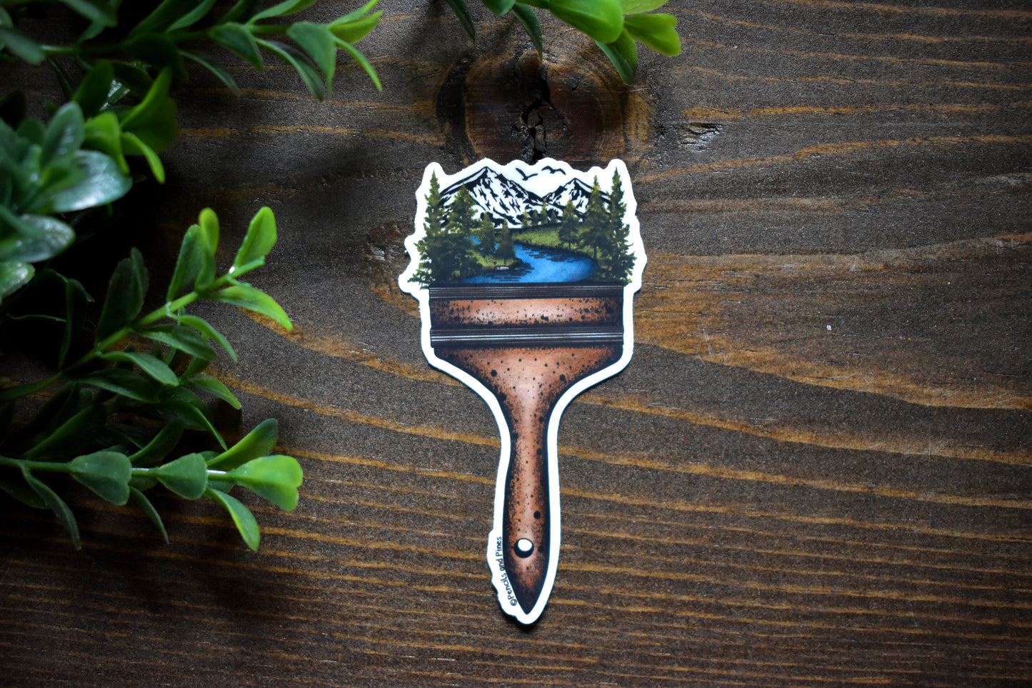 Paint Brush Sticker