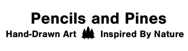 Pencils and Pines logo