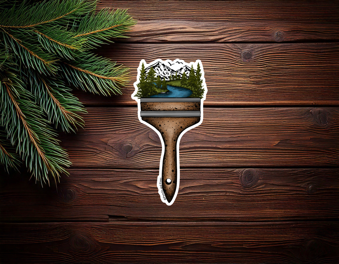Paint Brush Sticker