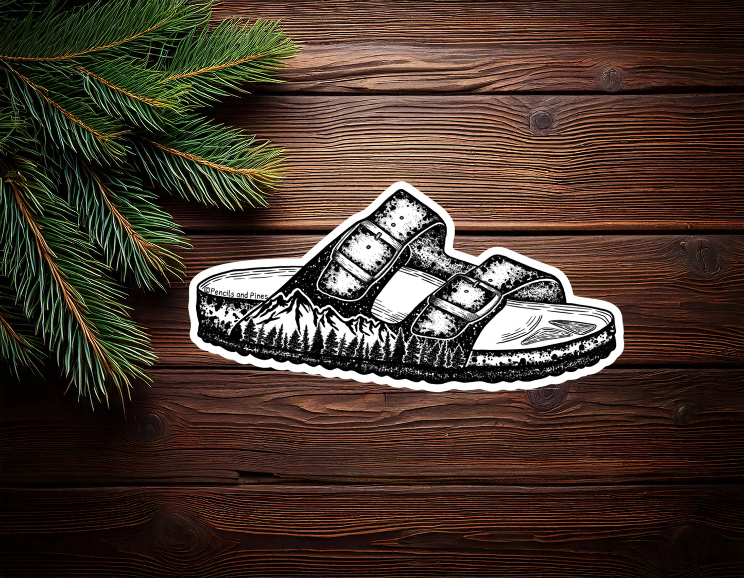 Sandal Sticker