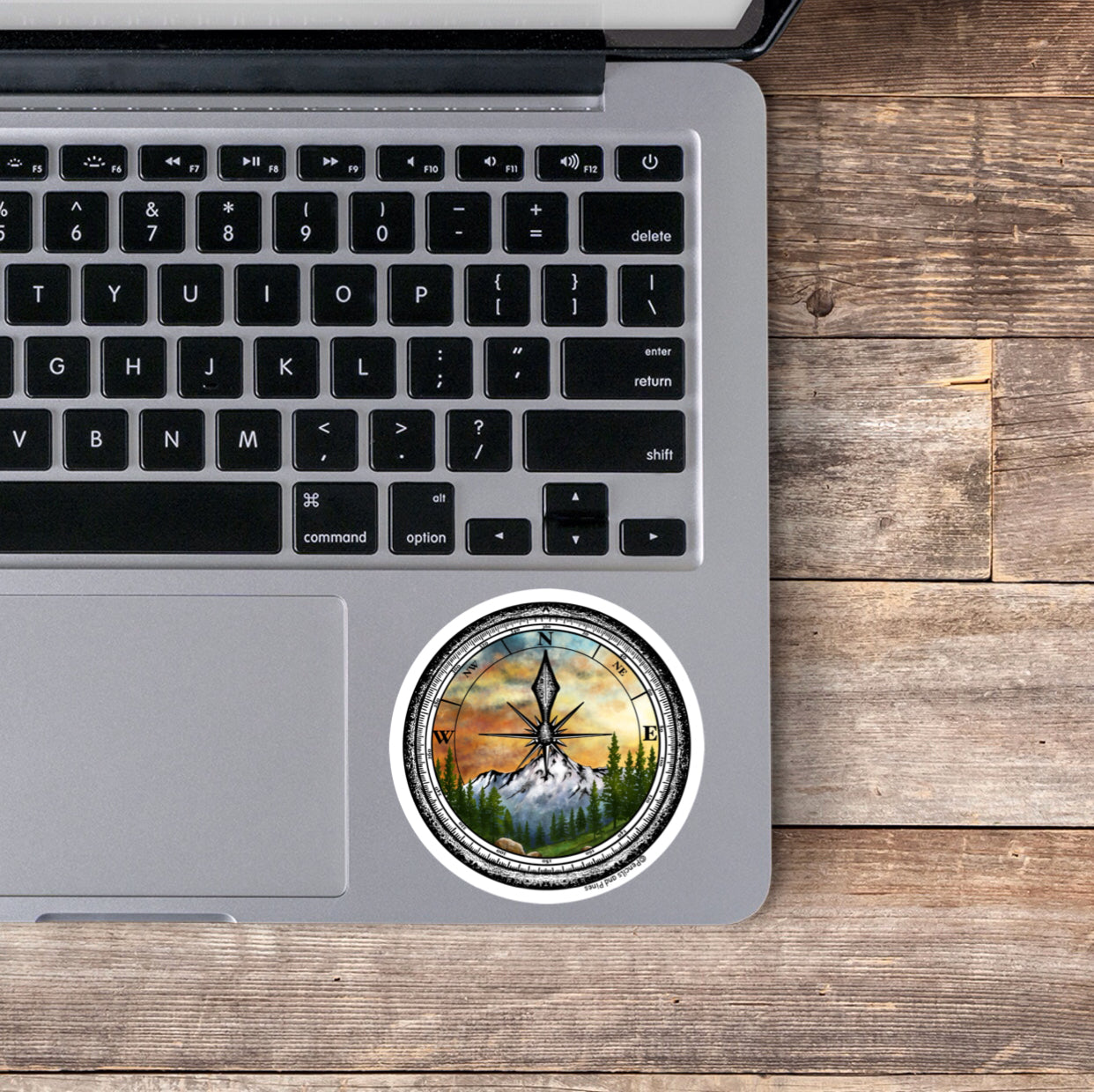 Nature Compass Sticker
