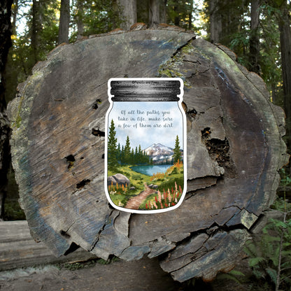 Mason Jar Sticker