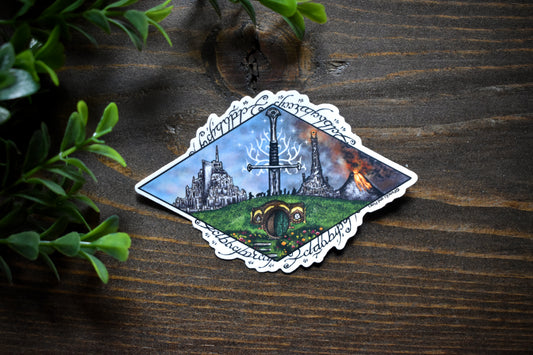 Middle Earth Sticker