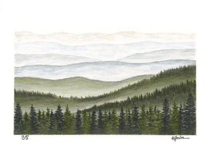 Landscape Postcard - 35