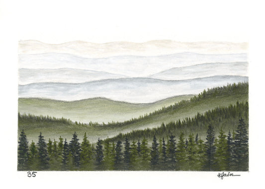 Landscape Postcard - 35