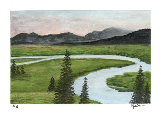 Landscape Postcard - 48