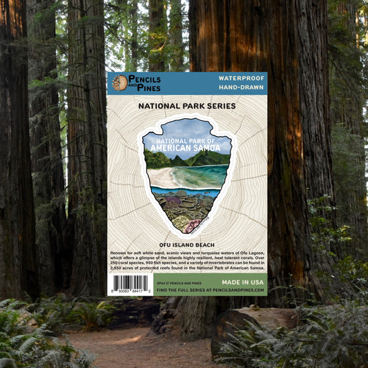 National Park of American Samoa Sticker