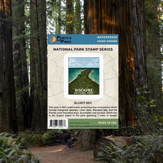 Biscayne National Park Stamp Sticker