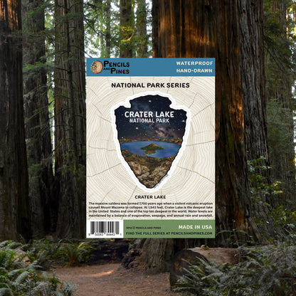 Crater Lake National Park Sticker