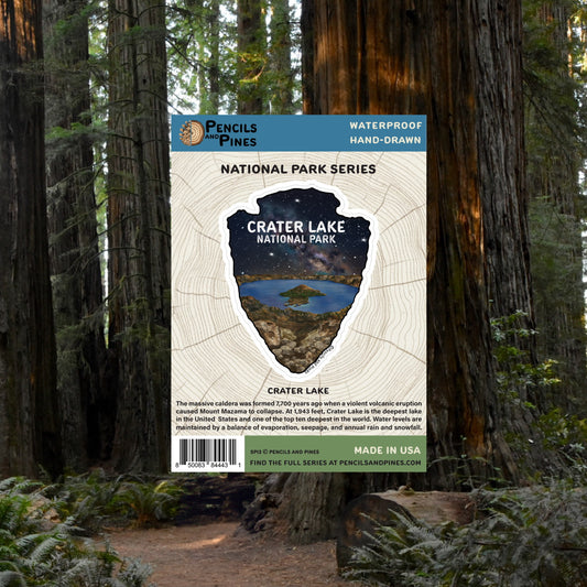 Crater Lake National Park Sticker