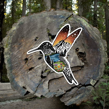 Hummingbird Sticker