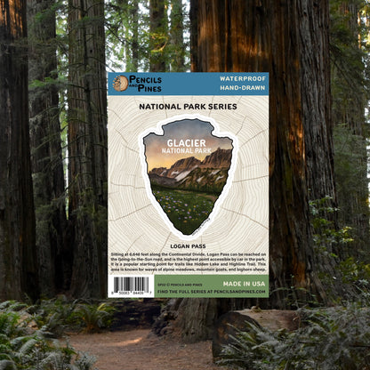 Glacier National Park Sticker