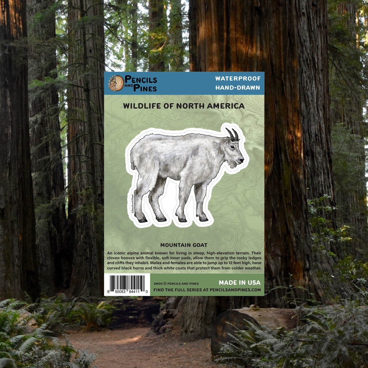 Mountain Goat Sticker