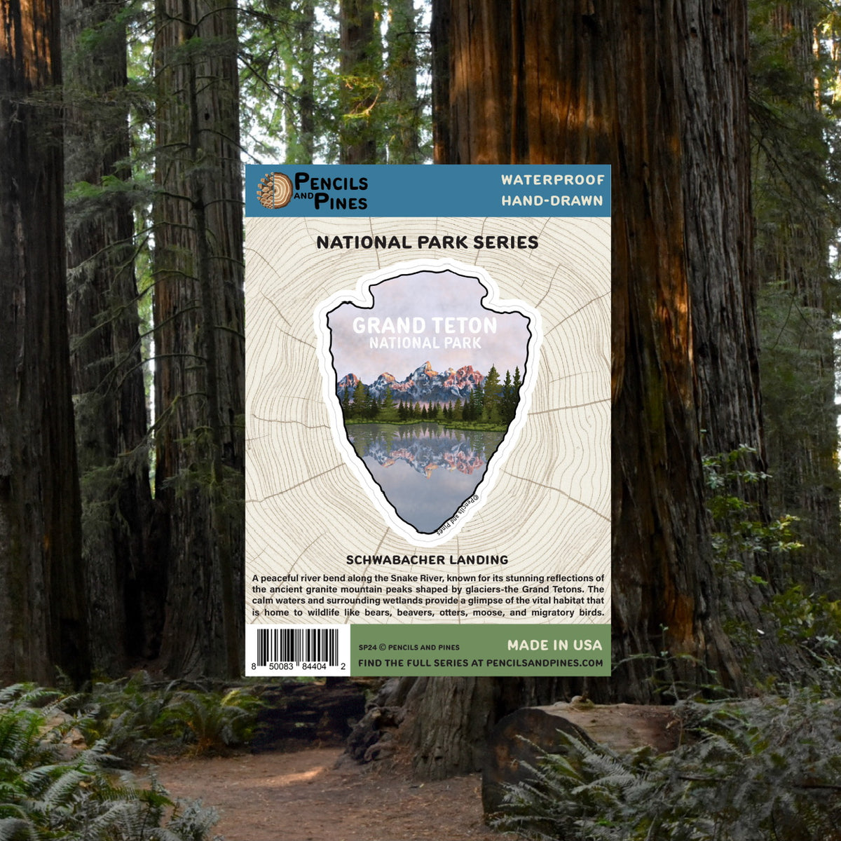 Grand Teton National Park Sticker