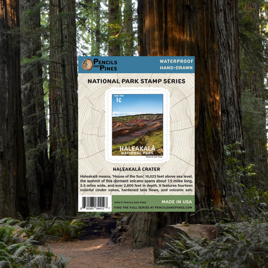 Haleakalā National Park Stamp Sticker