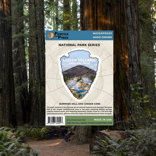 Lassen Volcanic National Park Sticker