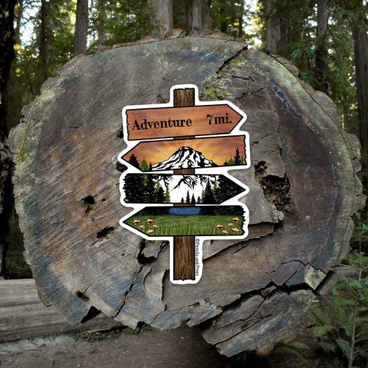 Adventure Trailhead Sticker