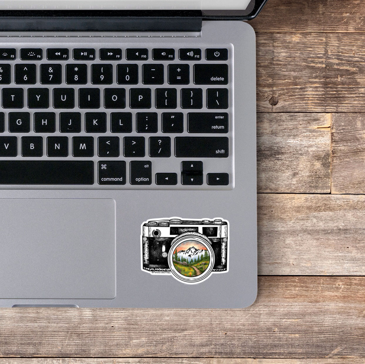 Capturing Nature Sticker