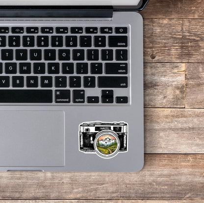 Capturing Nature Sticker