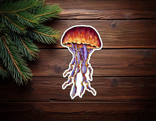 Jelly Fish Sticker