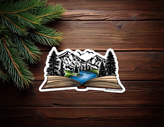 Book of Wonder Nature Sticker