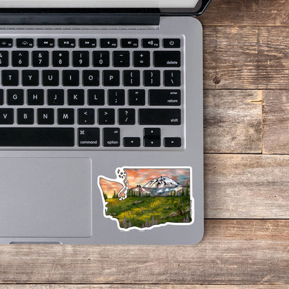 Mt. Rainier National Park Sticker