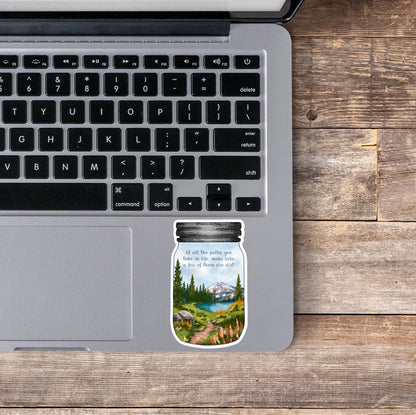 Mason Jar Sticker
