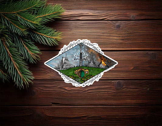 Middle Earth Sticker