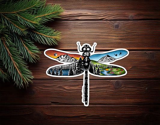 Dragonfly Sticker