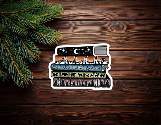 Books of Nature Sticker