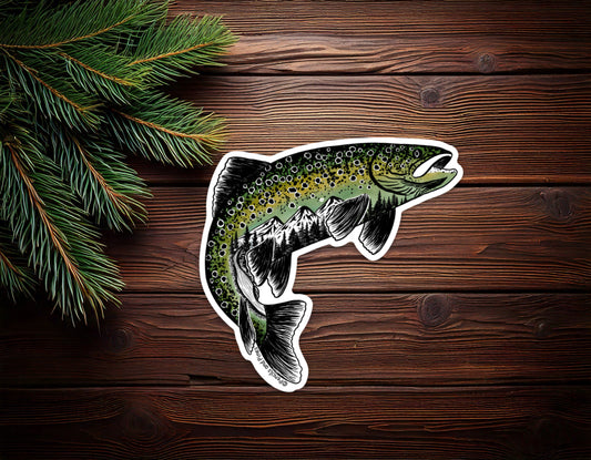 Rainbow Trout Sticker