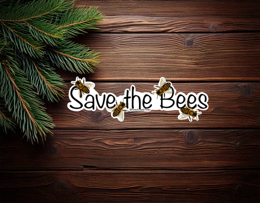 Save the Bees Sticker