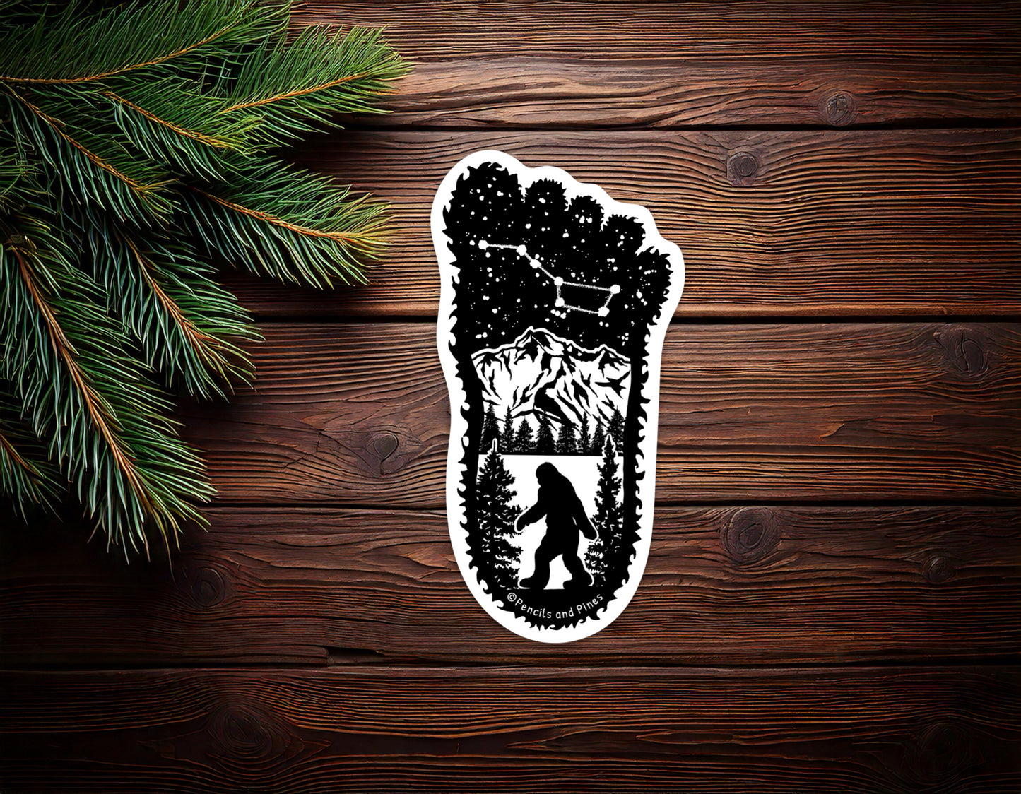 Big Foot Sticker