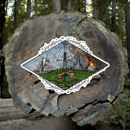 Middle Earth Sticker