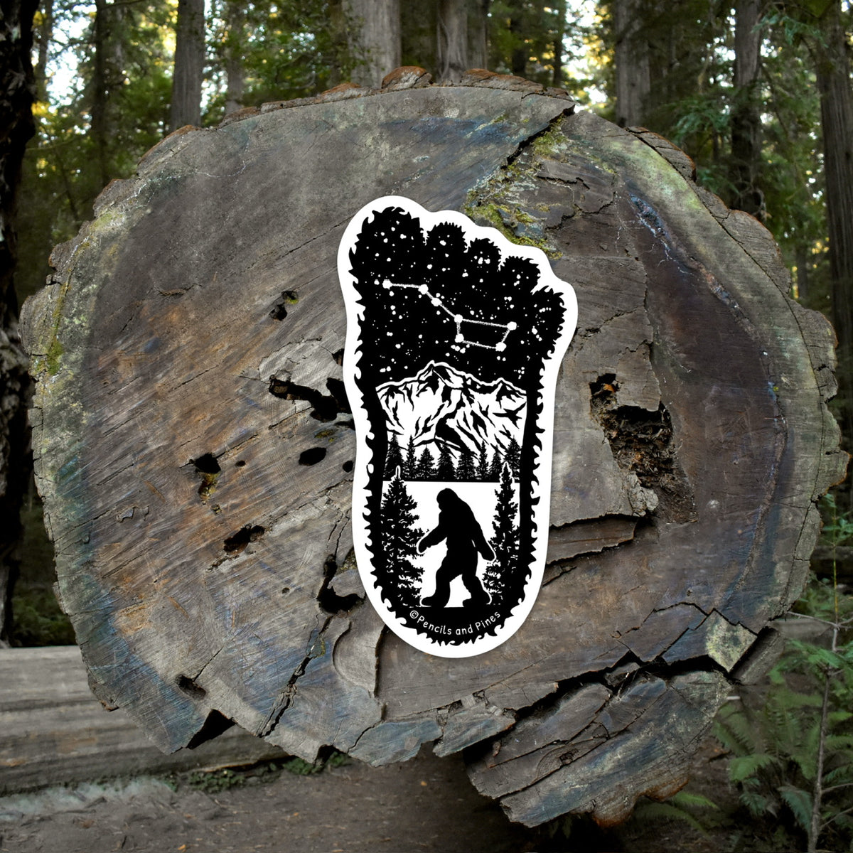 Big Foot Sticker