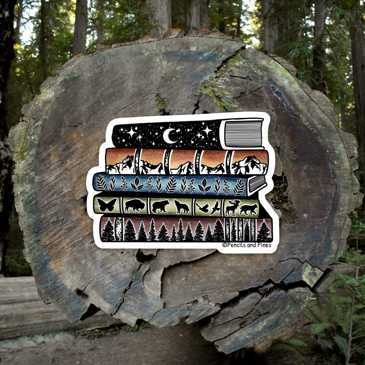 Books of Nature Sticker