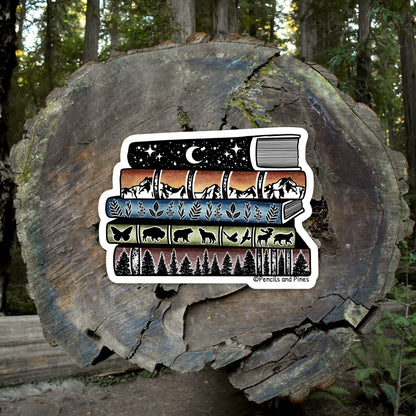 Books of Nature Sticker