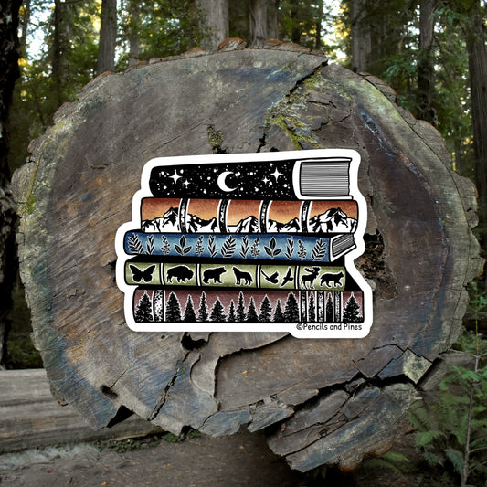 Books of Nature Sticker