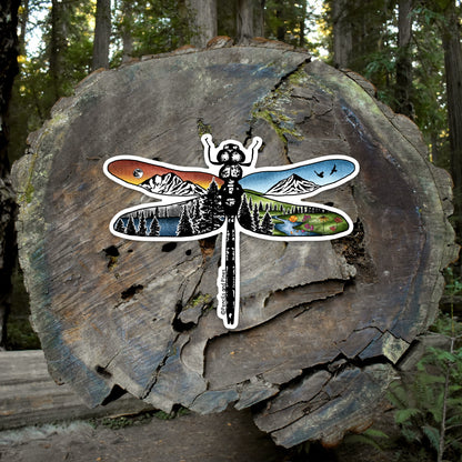 Dragonfly Sticker