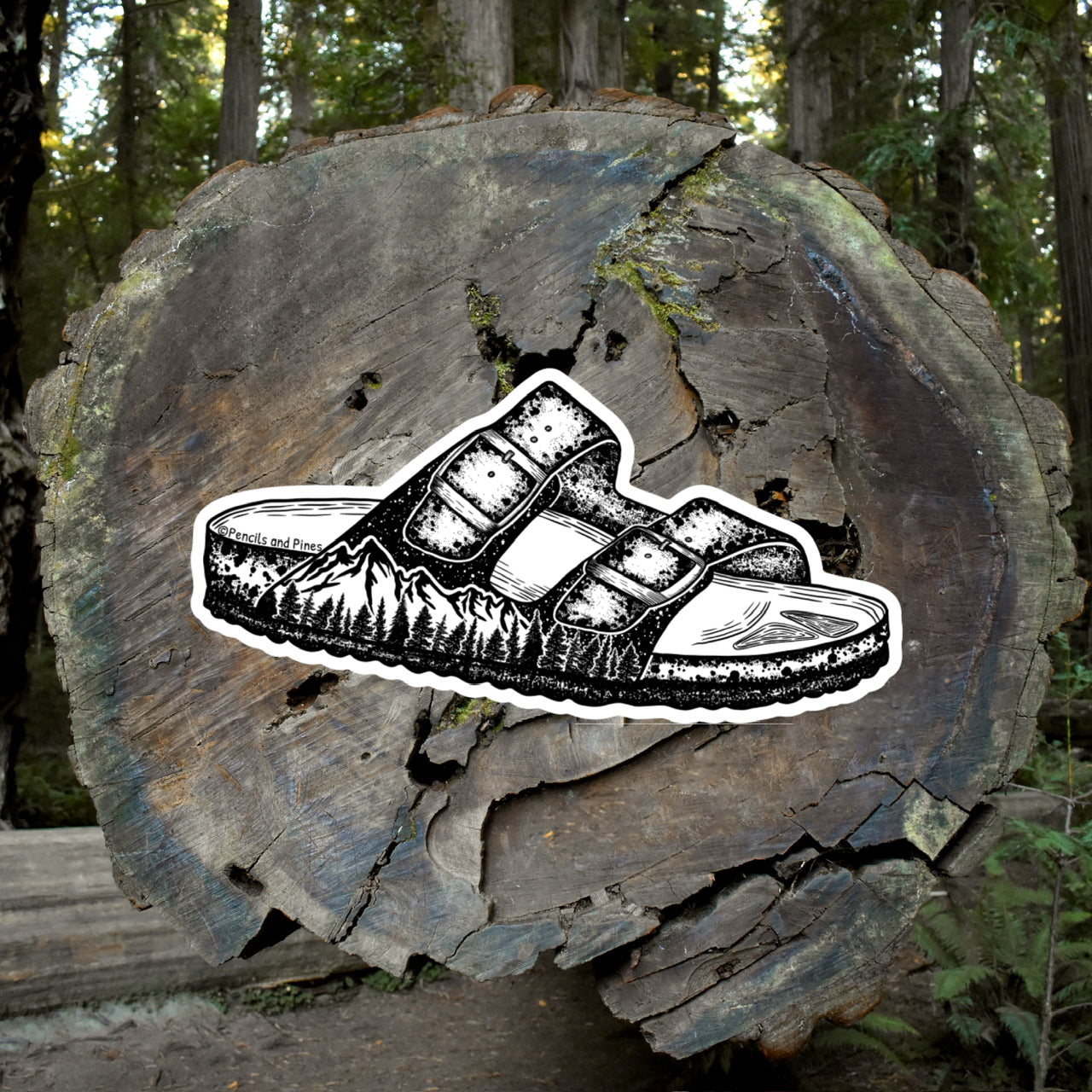 Sandal Sticker