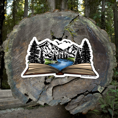 Book of Wonder Nature Sticker