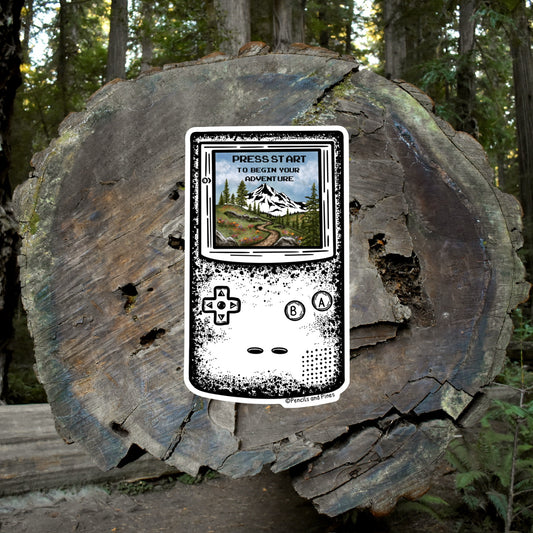 Adventure Game Sticker