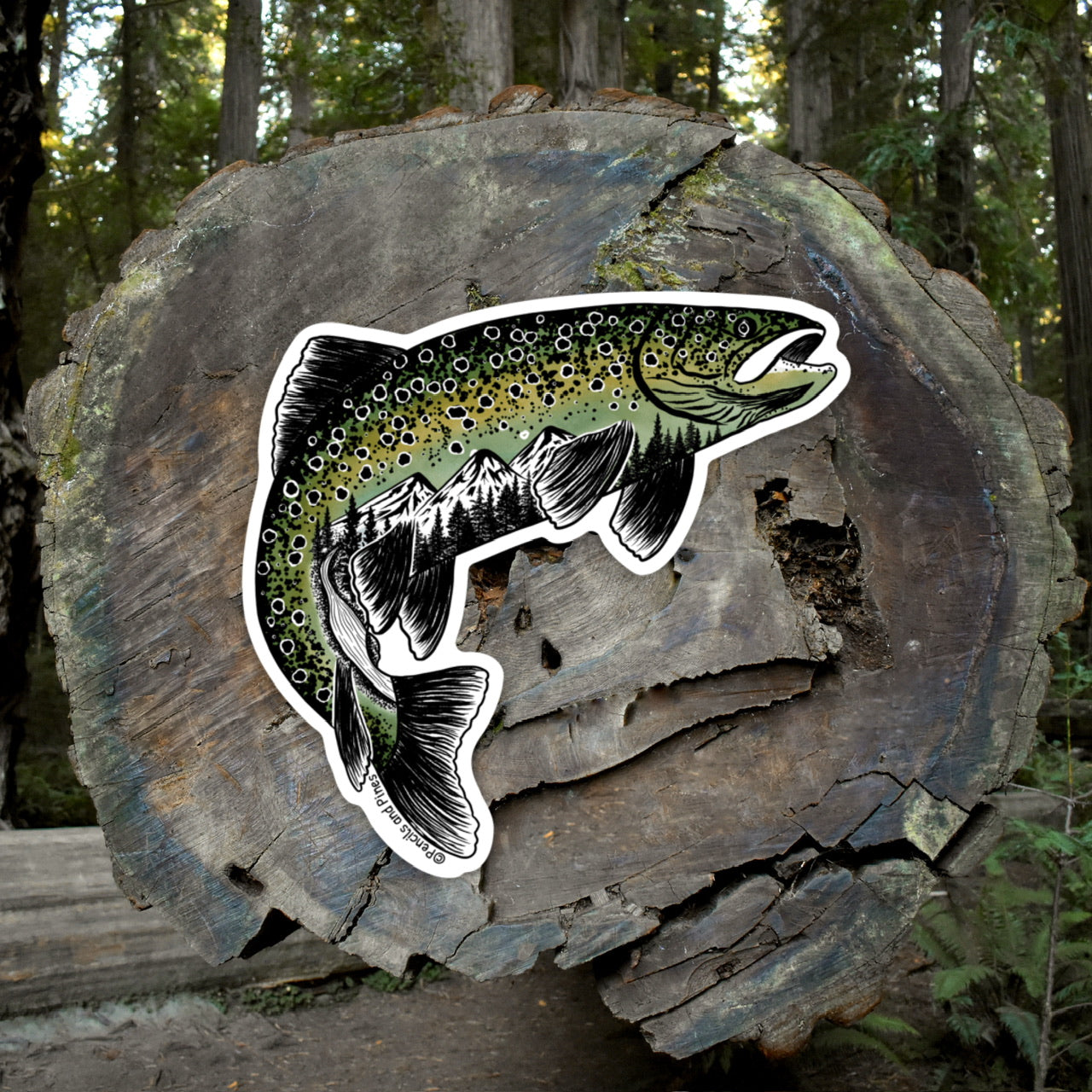 Rainbow Trout Sticker