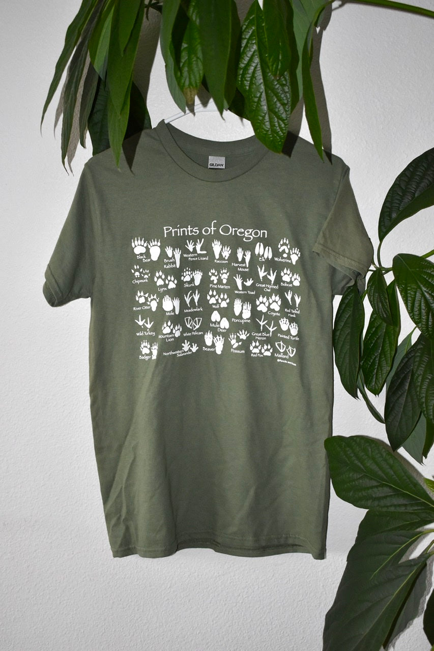Prints of Oregon - Short Sleeve T-Shirt